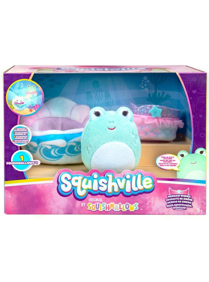 Set Squishville Acessory S5 Mermaid Wishes