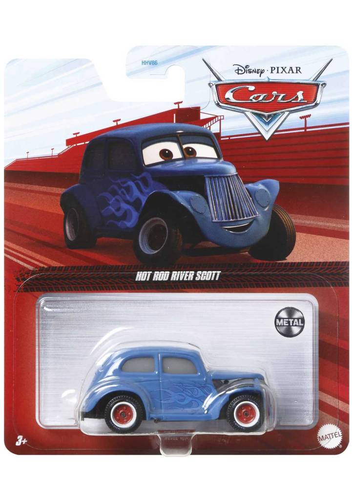 Masina Disney Cars 3 Die Cast Hot Rod River Scott