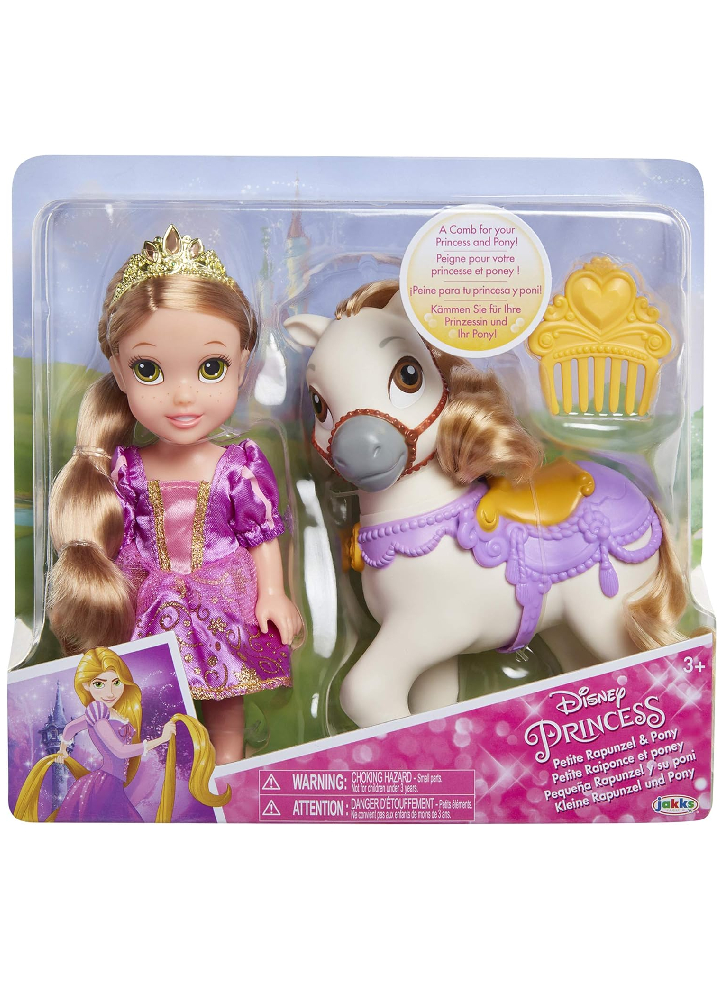 Set Disney Princess Petite Princess & Pony Rapunzel (95264-4L)
