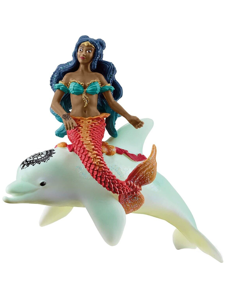 Figurina Schleich Bayala Isabelle on Dolphin (70719)