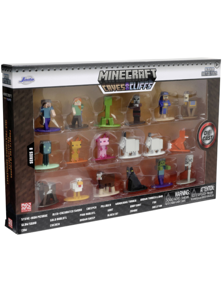 Figurine Jada Minecraft Pack Nanofigs (Wave 8) (253265008)