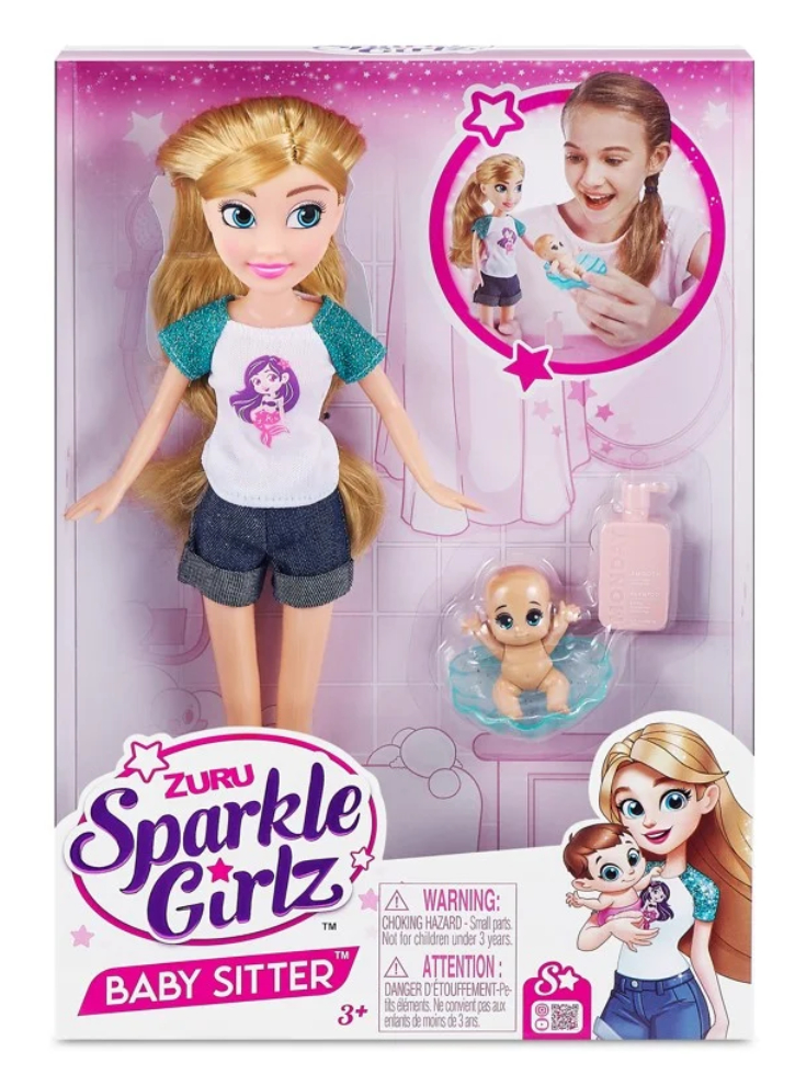Papusa Sparkle Girlz Baby Sitter (10064-2022)