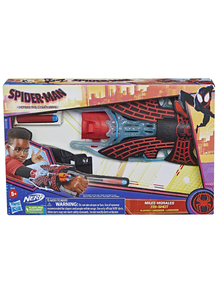Arma Spider-Man Across The Spiderverse Miles Morales Tri-Shot Blaster (F3734)
