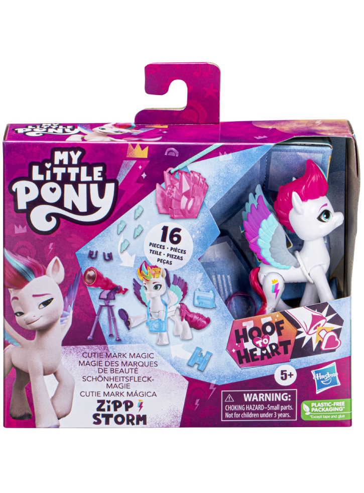 Poneiul Little Pony Cutie Mark Magic Zipp Storm (F5249)