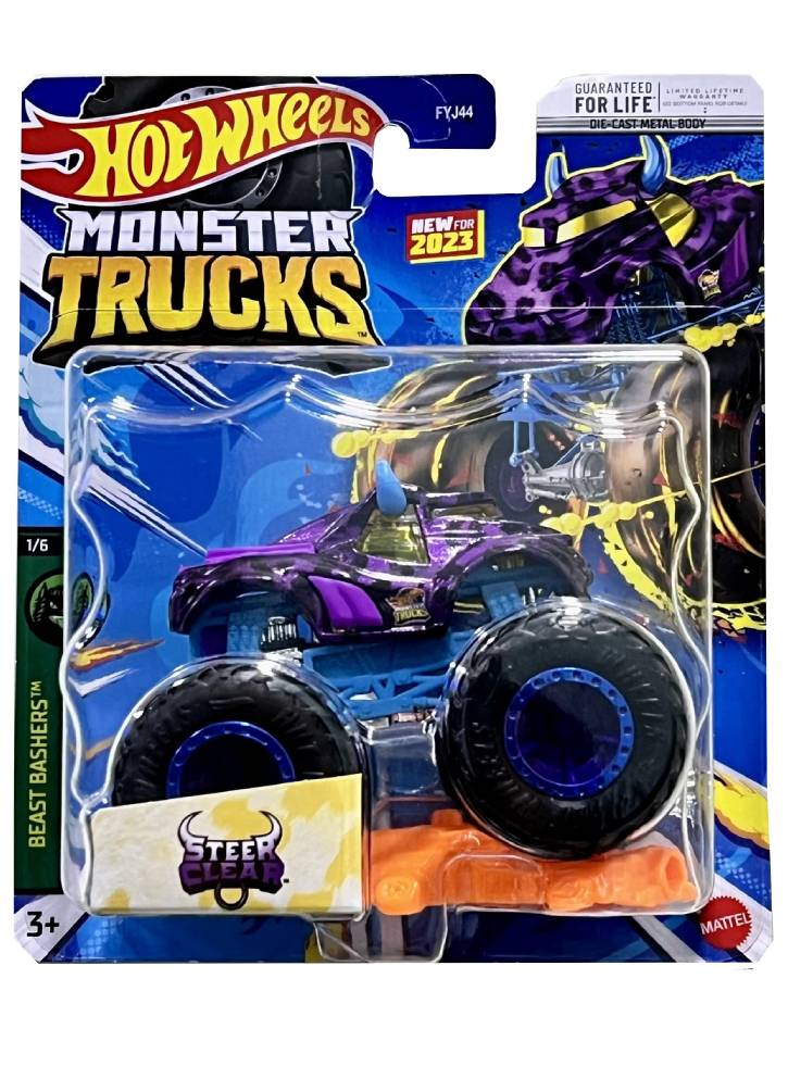 Hot Wheels Monster Trucks Steer Clear Die-Cast Vehicle (HLR86)