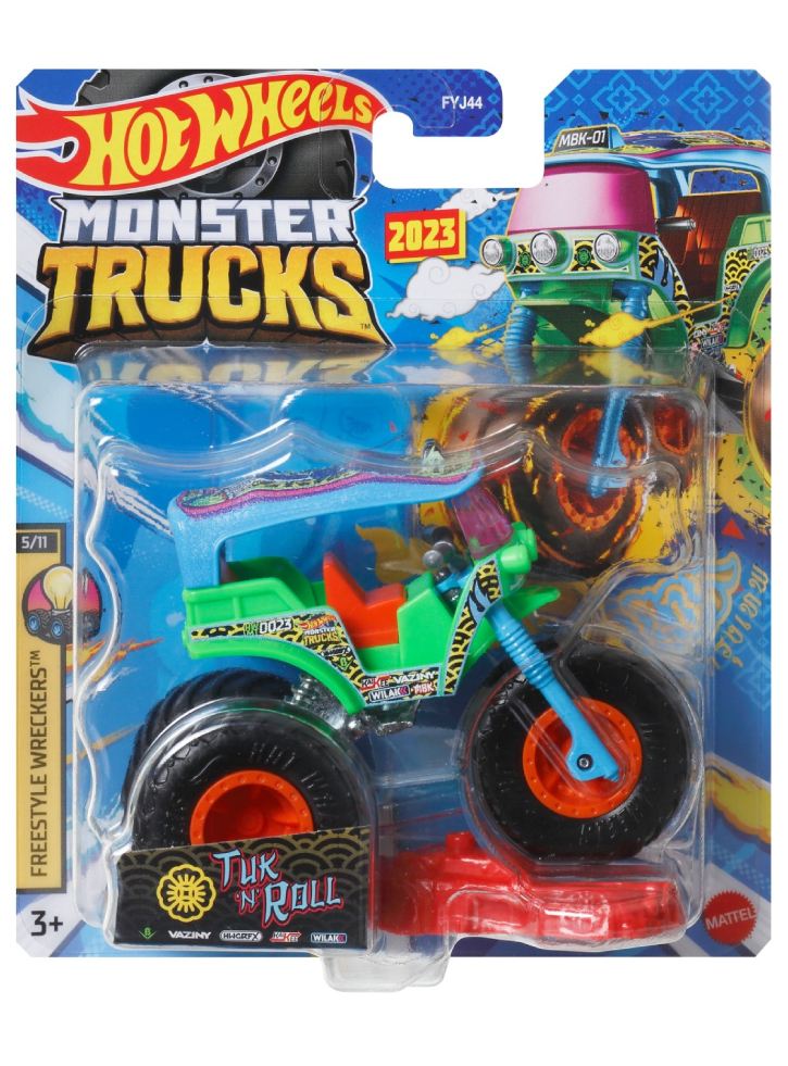 Hot Wheels Monster Trucks Tuk N Roll Die-Cast (HKM38)