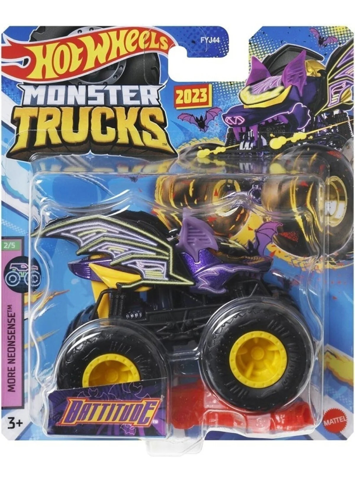 Hot Wheels Monster Trucks Battitude Die-Cast (HLR99)