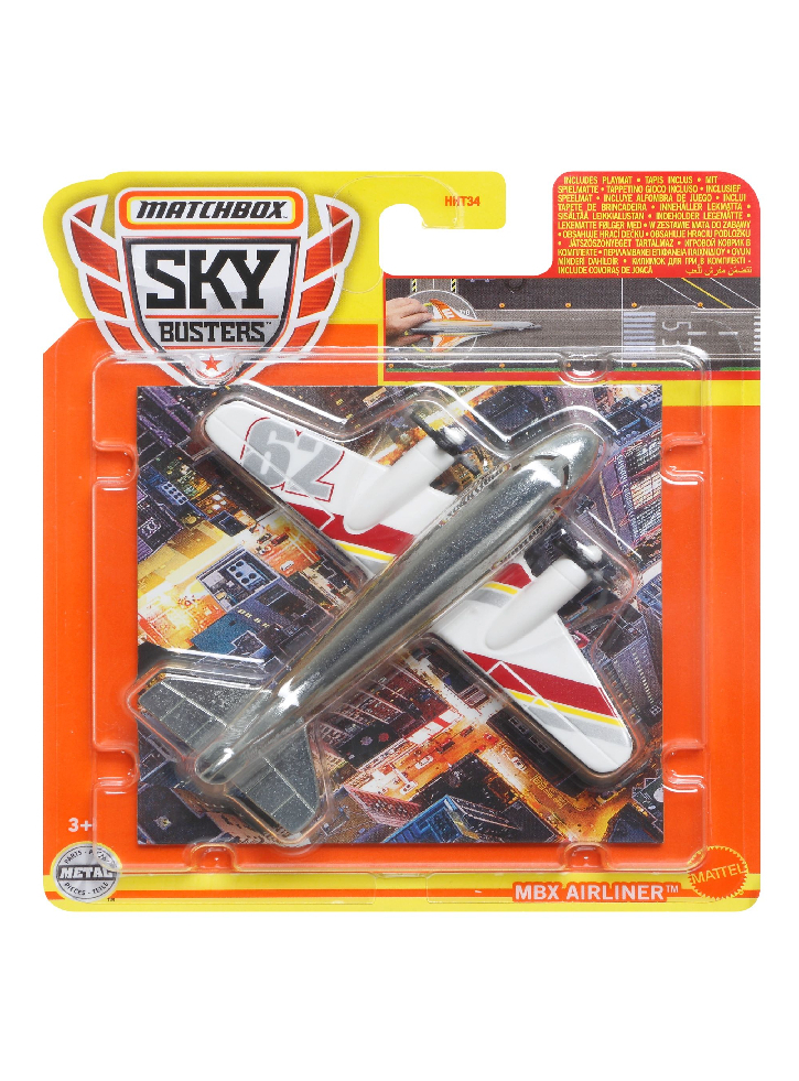 Matchbox Sky Busters MBX Airliner (HHT38)