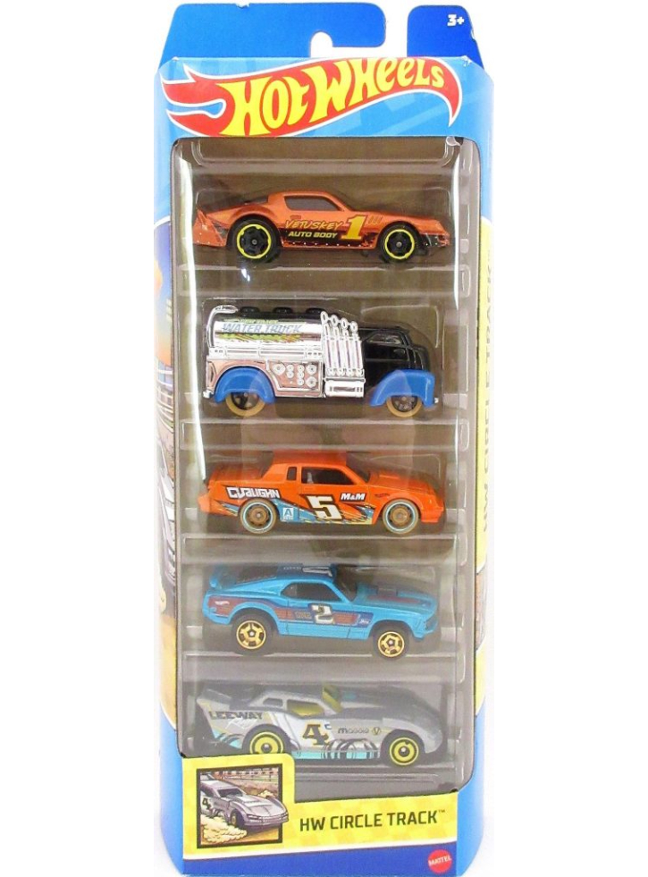 Set 5 Hot Wheels HW Circle Track (HLY65)