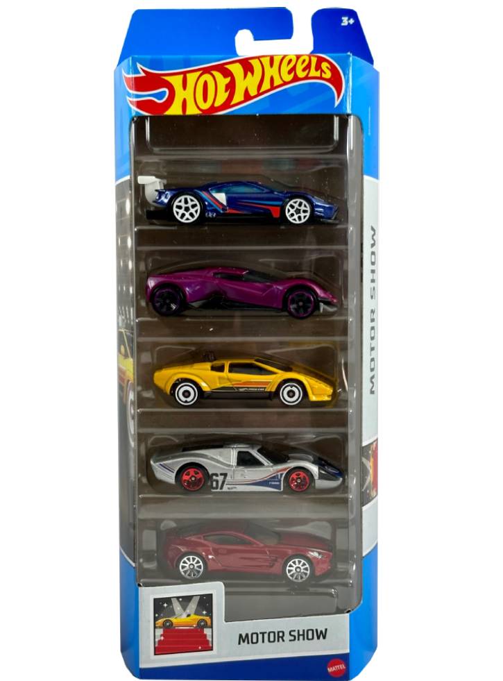 Set 5 Hot Wheels Motor Show (HLY63)