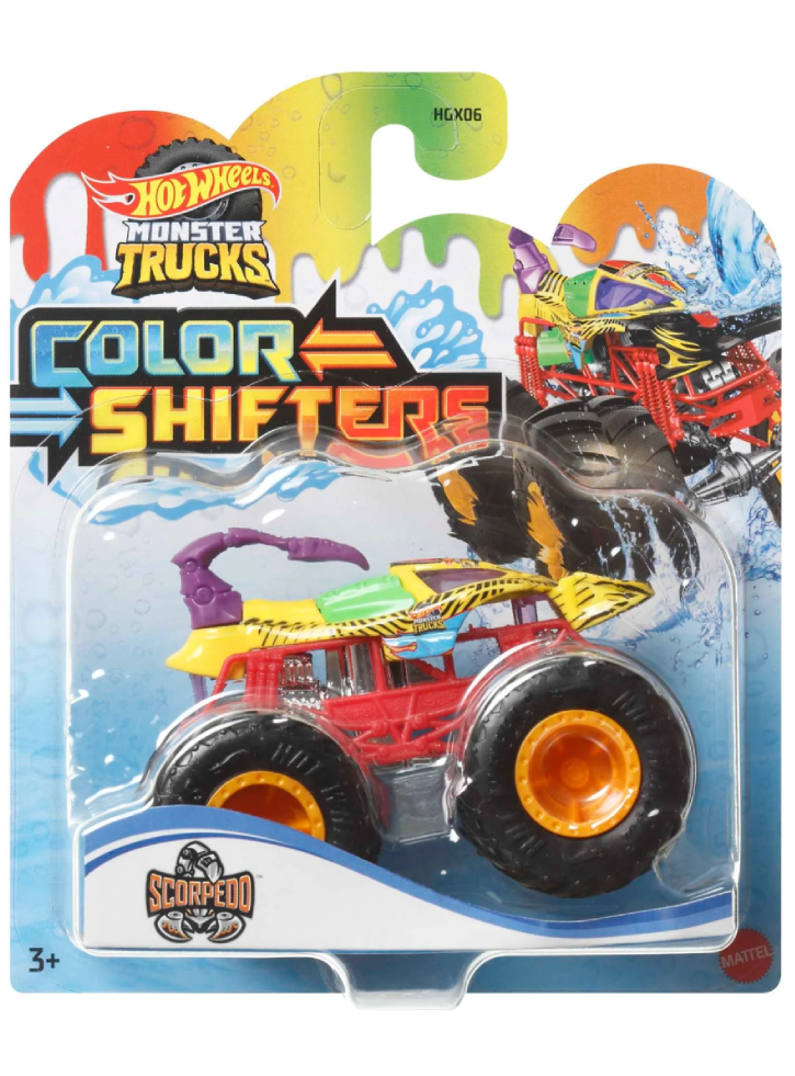 Hot Wheels Monster Trucks Color Shifters Scorpedo (HMH32)