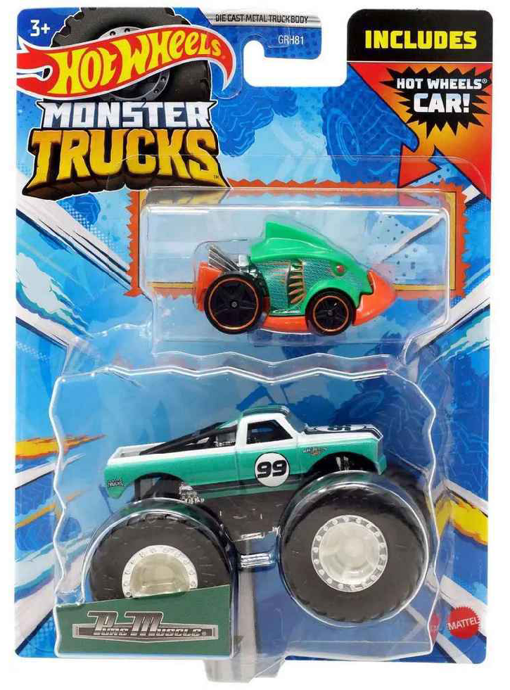 Hot Wheels Monster Trucks Pure Muscle Die-Cast Truck (HKM14)