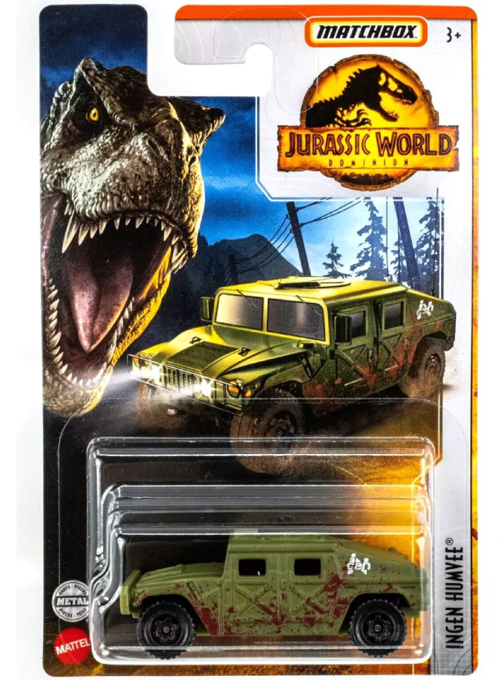 Vehicul Matchbox Jurassic World (Random) (FMW90)