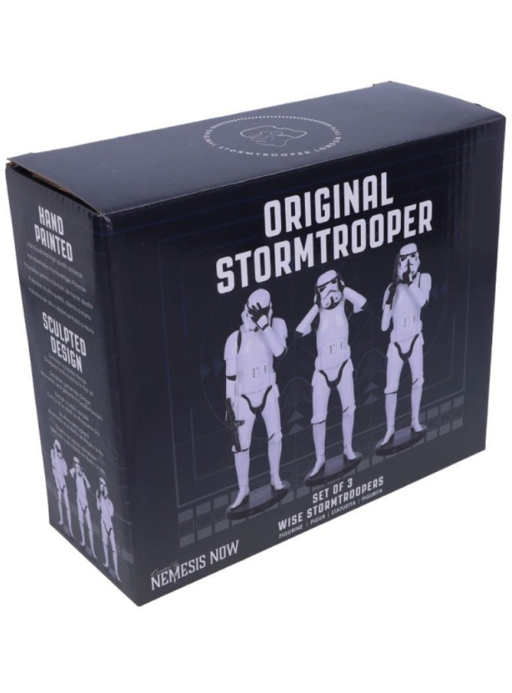 Figurine Three Wise Stormtrooper 14cm