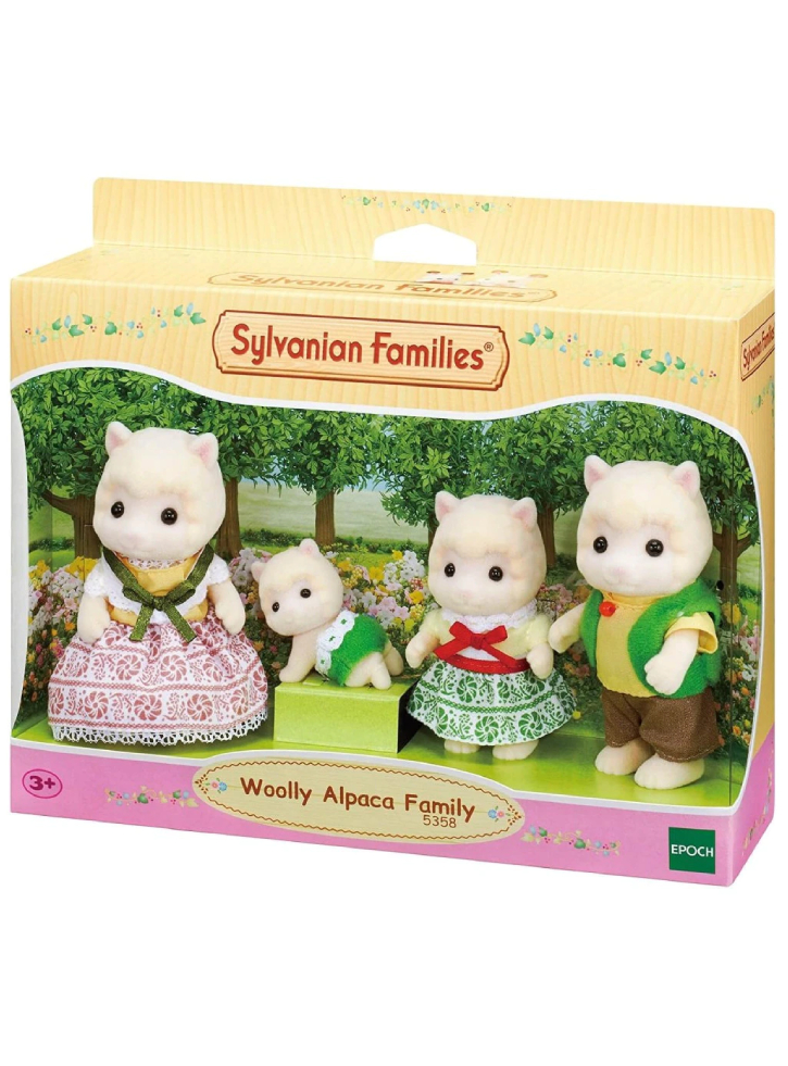 Figurine Sylvanian Families Woolly Alpaca Family (5358)