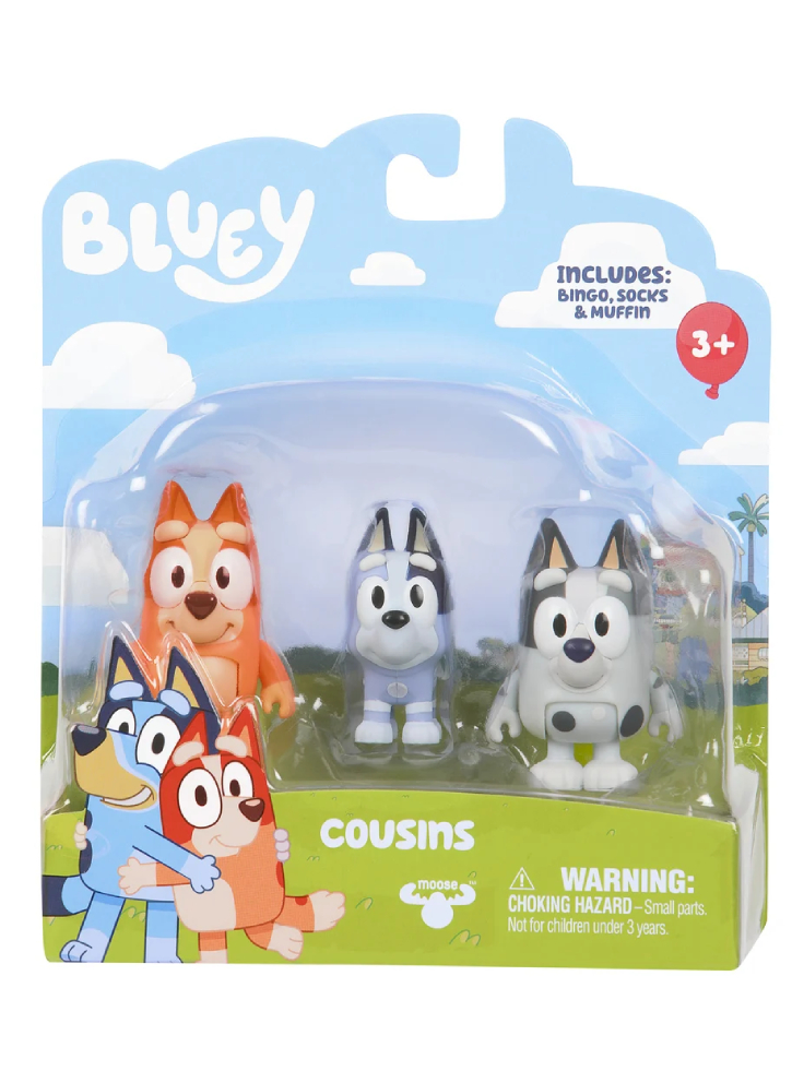 Figurine Bluey S3 Cousins