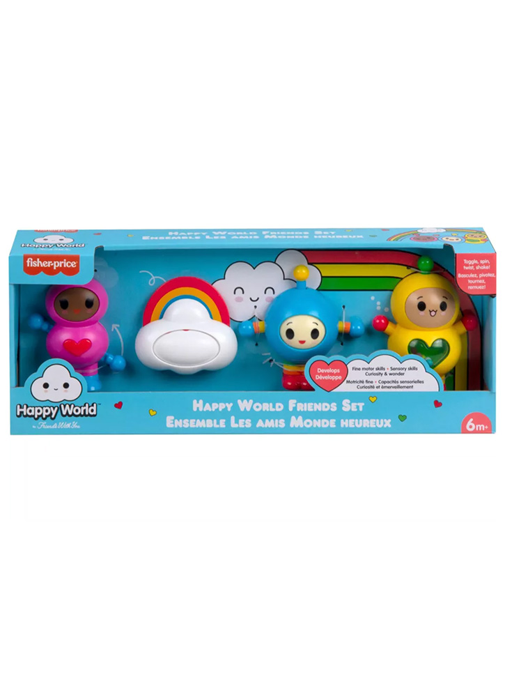 Set Fisher-Price Happy World Friends (HDG95)