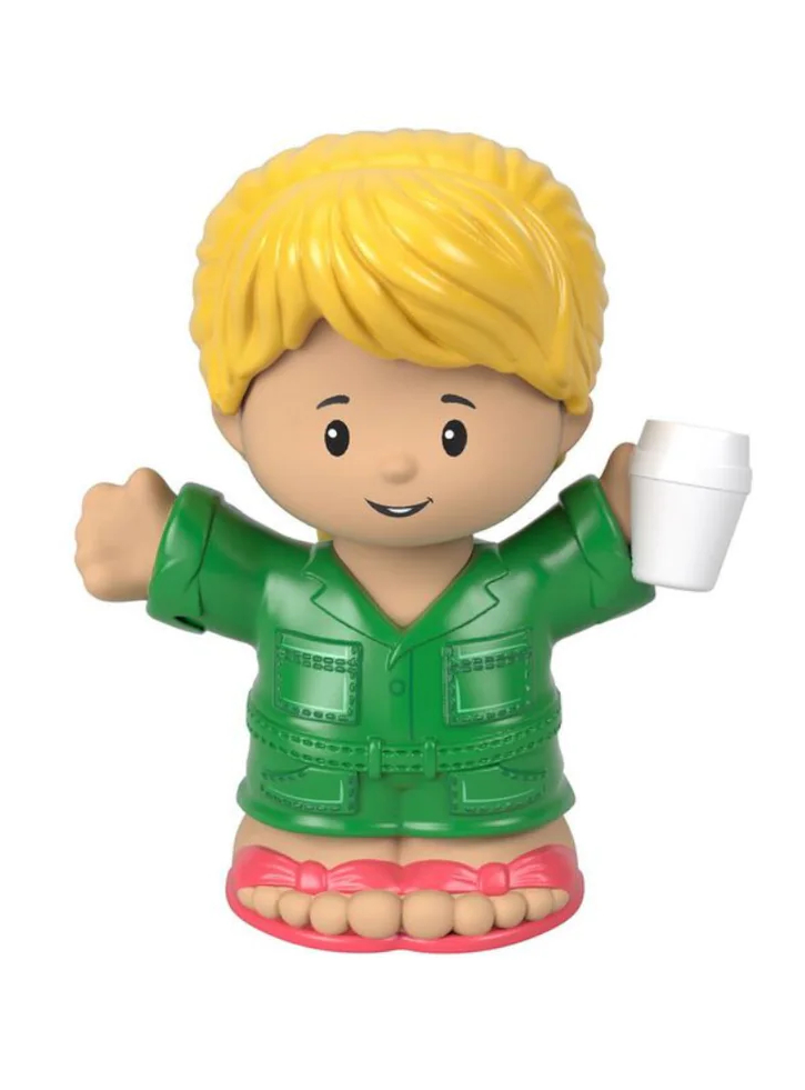 Figurina Fisher-Price Little People Mom In Jumpsuit (HCG95)