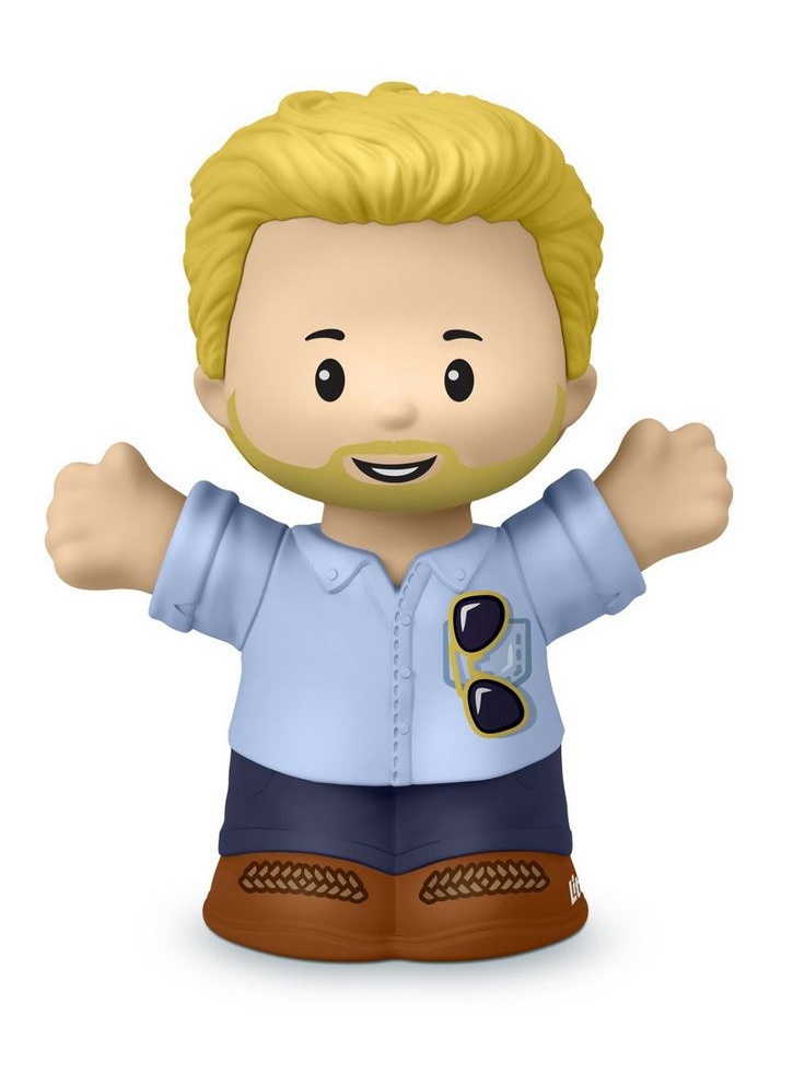 Figurina Fisher-Price Little People Blonde Man (HJW72)