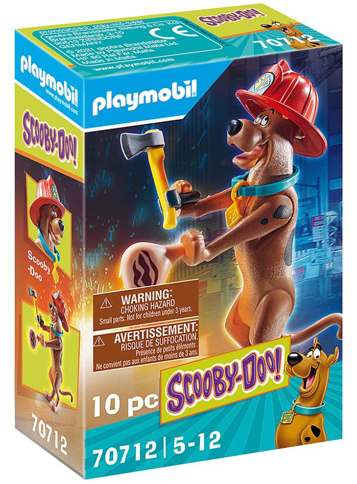 Figurina Playmobil(r) SCOOBY-DOO Collectible Firefighter (70712)