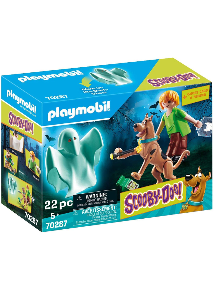 Figurine Playmobil(r) SCOOBY-DOO Scooby Shaggy & Ghost (70287)