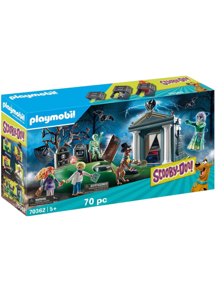 Figurine Set Playmobil(r) SCOOBY-DOO Adventure in the Cemetery (70362)