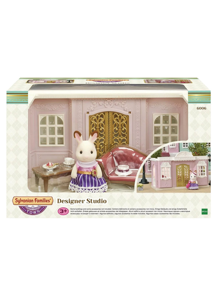 Figurina Set Sylvanian Families Town Series Designer Studio (6006)