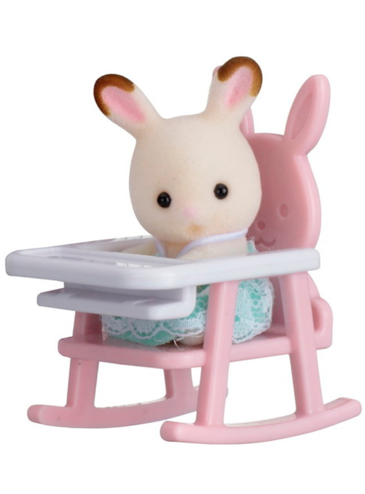 Figurina Sylvanian Families Baby Carry Case (Rabbit On Baby Chair) (5197)