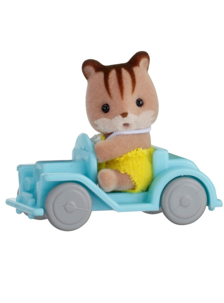Figurina Sylvanian Families Baby Carry Case (Squirrel On Car) (5203)