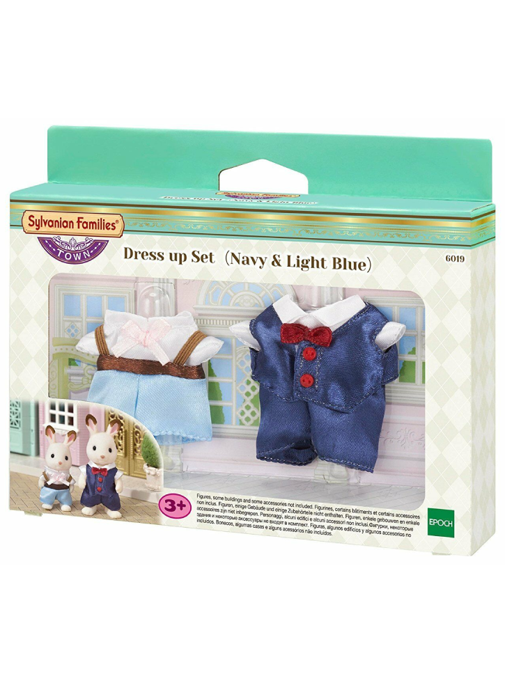 Set Sylvanian Families Town Series Dress up (Navy Light Blue) (6019)