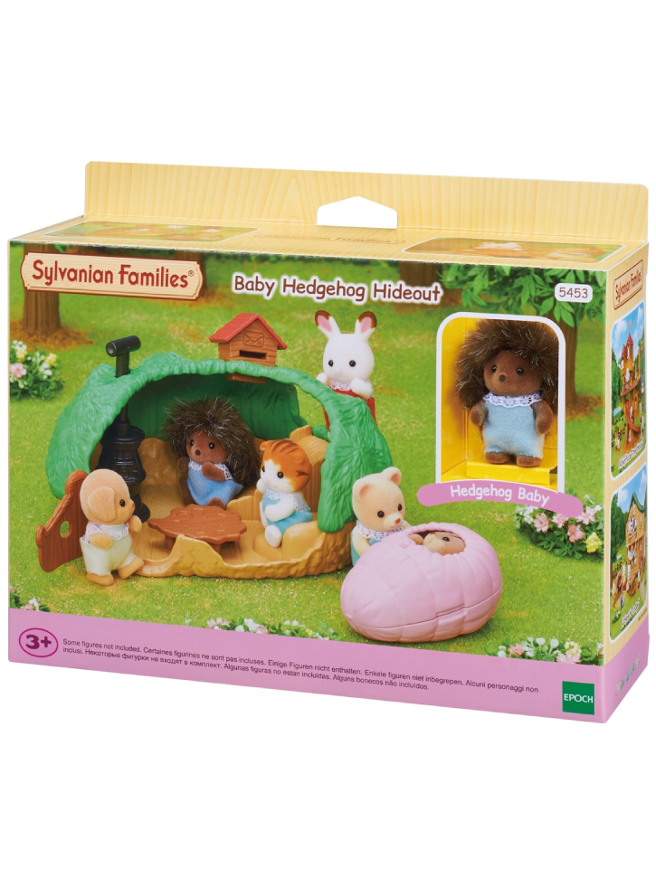 sET Sylvanian Families Baby Hedgehog Hideout (5453)