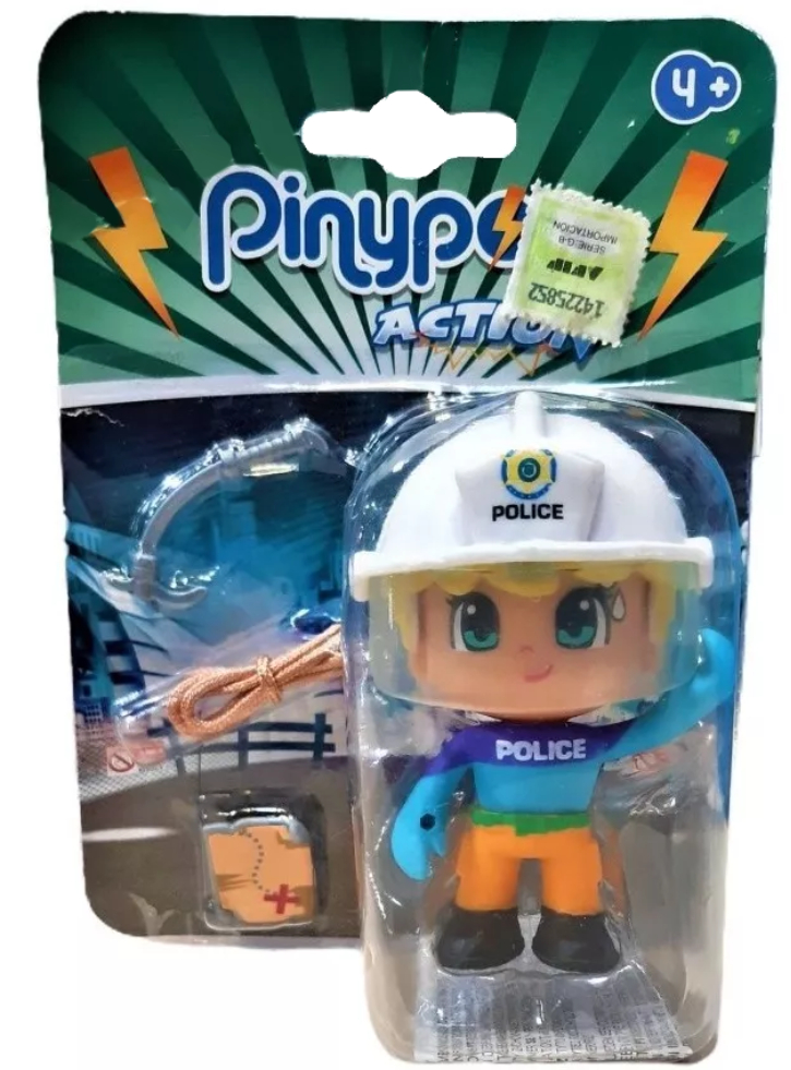 Figurina Giochi Preziosi Pinypon Action Policeman with White Helmet (700014491)
