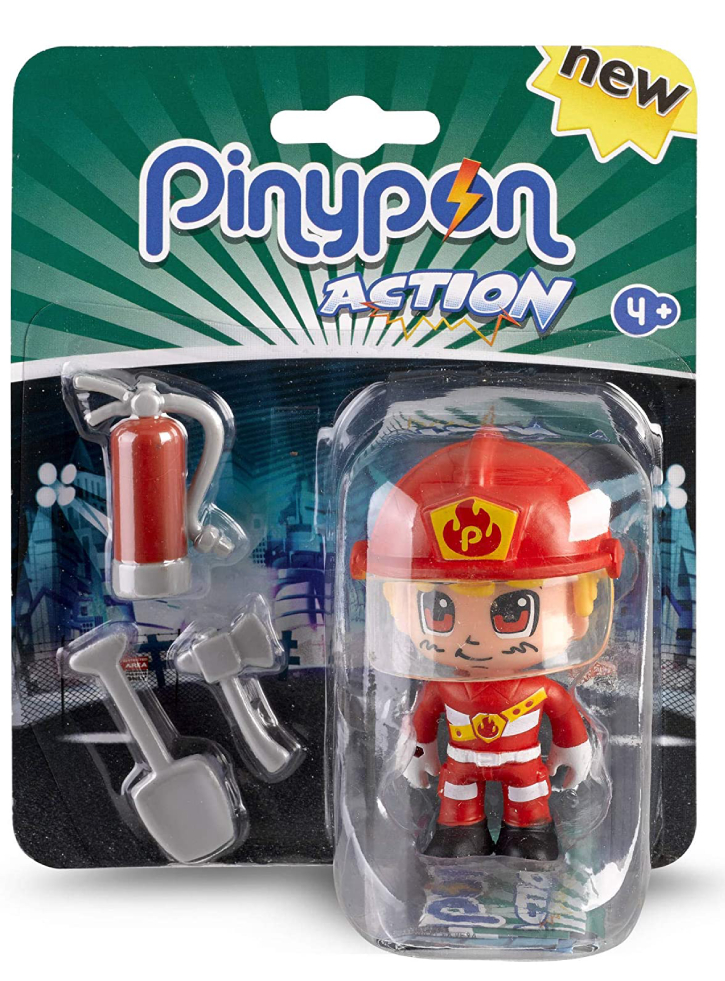 Figurina Giochi Preziosi Pinypon Action Fireman (700014733)