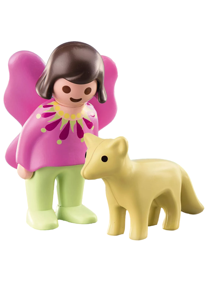 Figurina Playmobil(r) 1.2.3 Fairy Friend with Fox (70403)