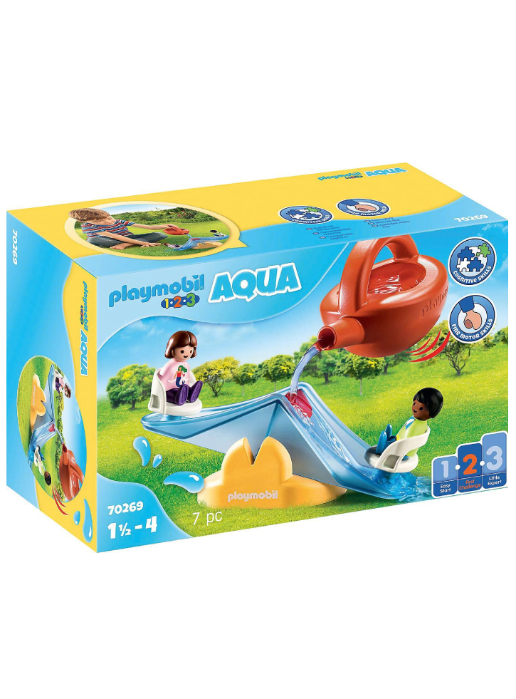 Set Playmobil(r) 1.2.3 Water Seesaw with Watering Can (70269)