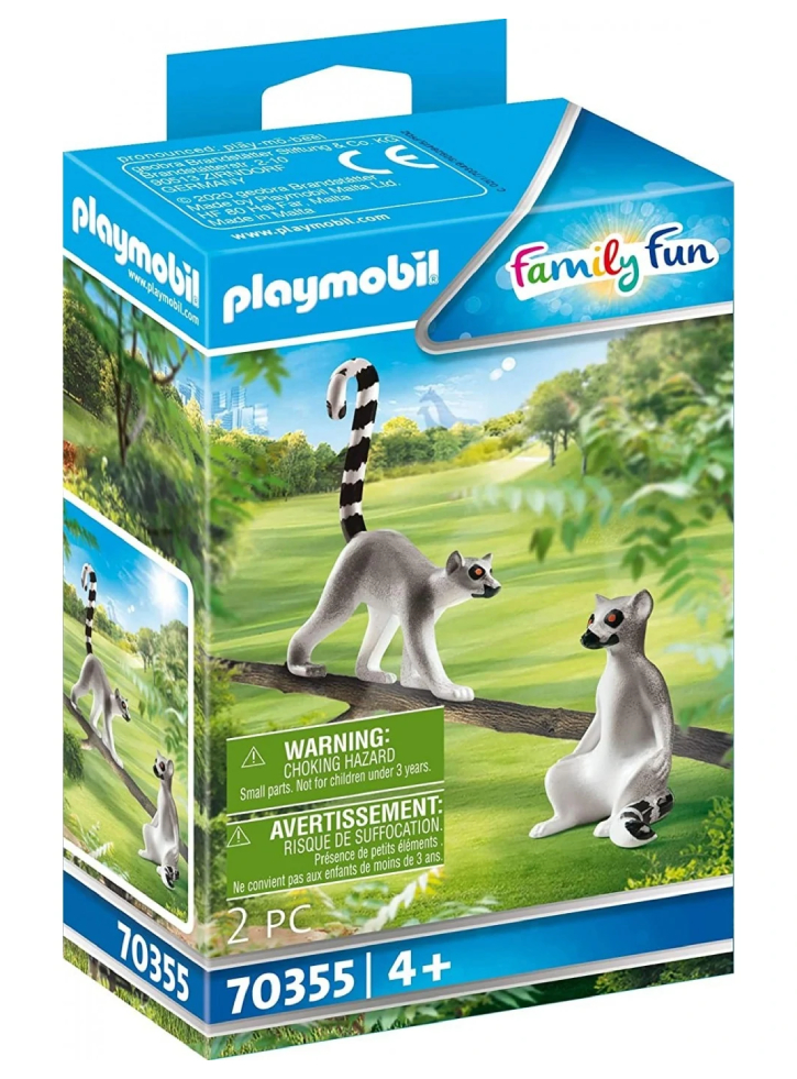 Figurine Playmobil(r) Family Fun Lemurs (70355)