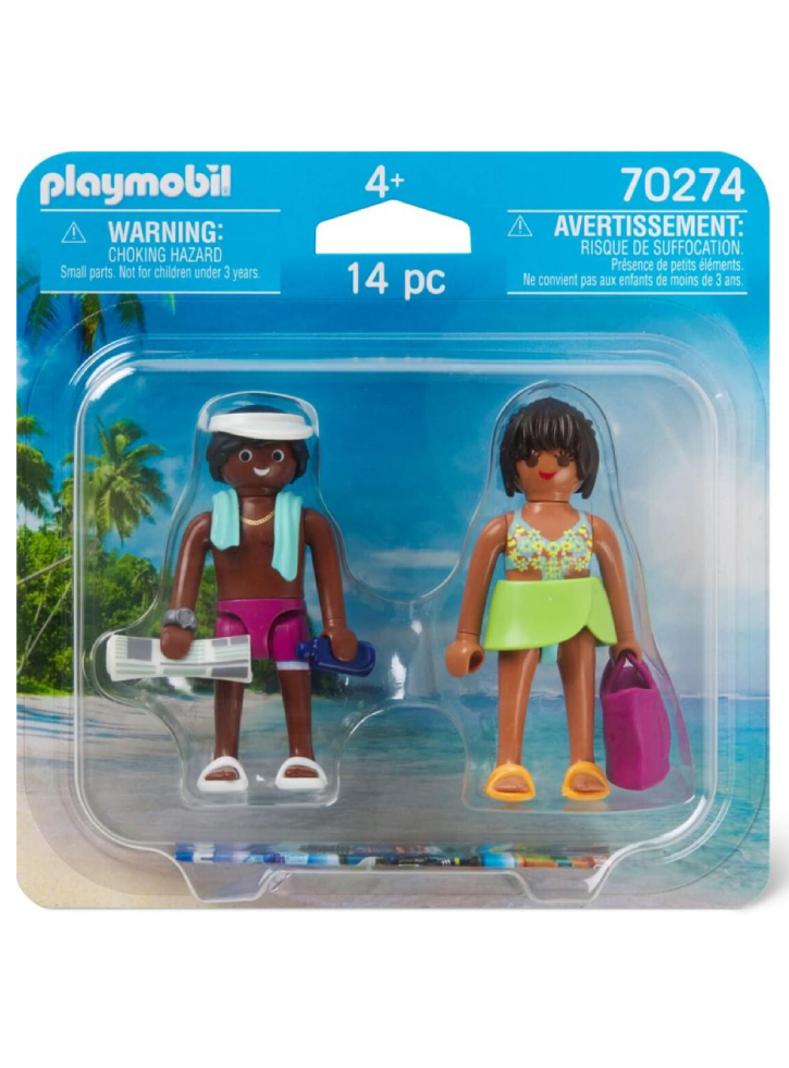 Figurine Playmobil(r) Family Fun Vacation Couple (70274)