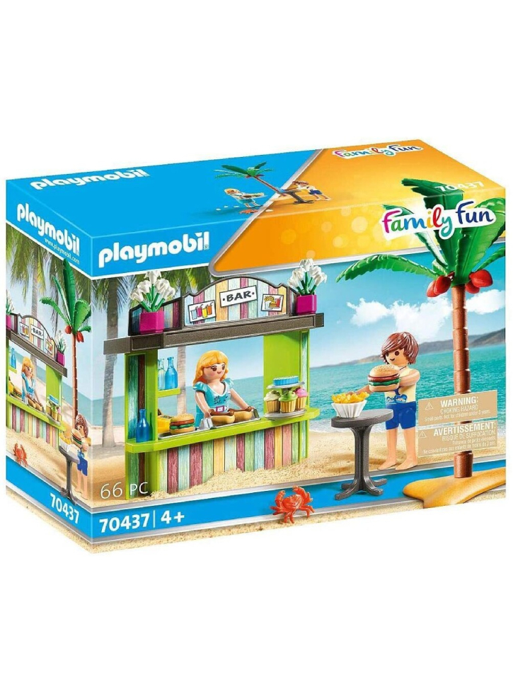 Set Figurine Playmobil(r) Family Fun Beach Snack Bar (70437)