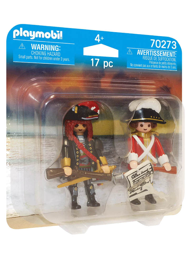 Figurine Playmobil(r) Pirate & Redcoat (70273)
