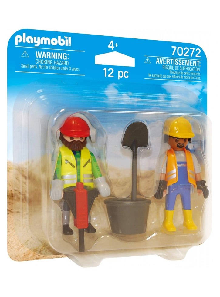 Figurine Playmobil(r) Construction Workers (70272)
