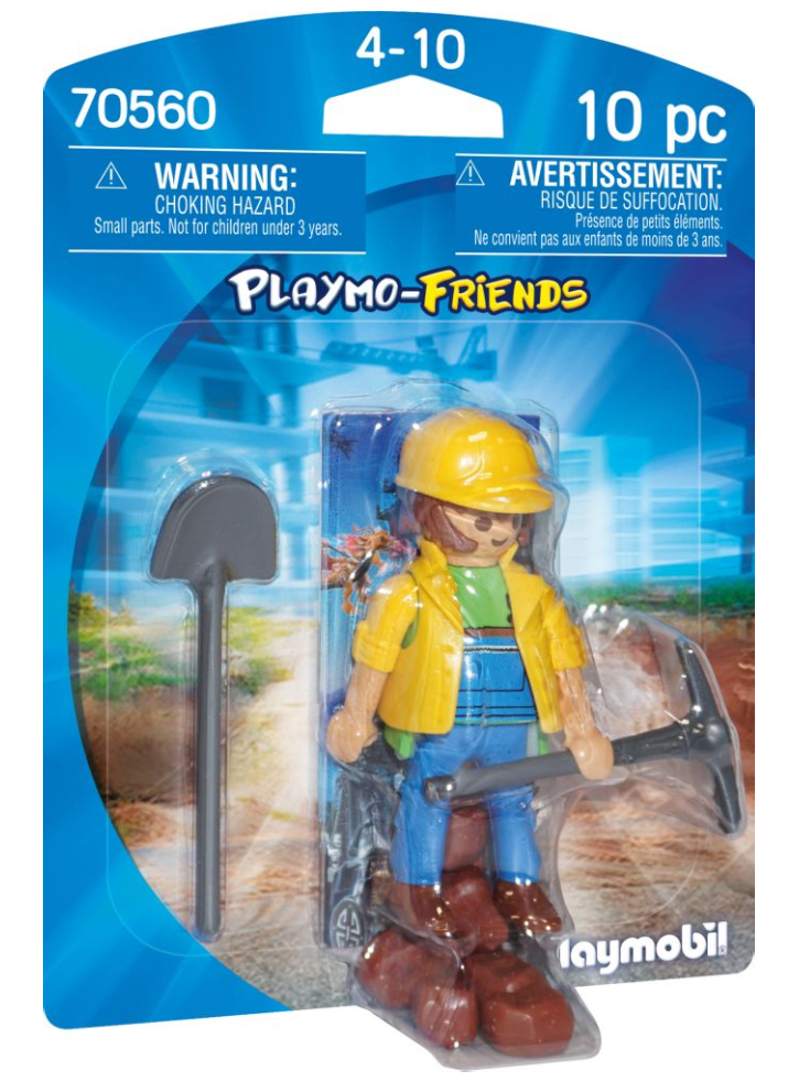 Figurina Playmobil(r) Playmo-Friends Construction Worker (70560)