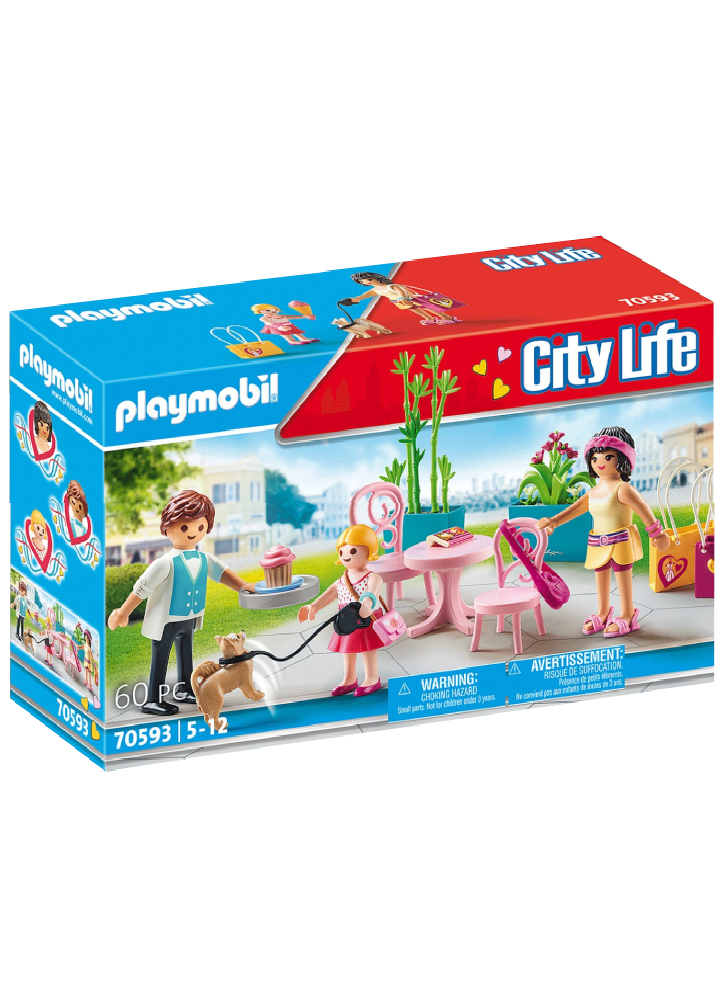 Set Playmobil(r) City Life Coffee Break (70593)