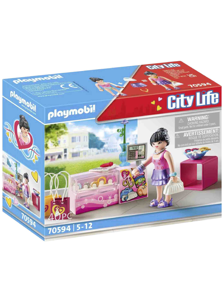 Set Playmobil(r) City Life Fashion Accessories (70594)