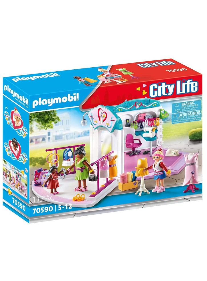 Set Playmobil(r) City Life Fashion Design Studio (70590)