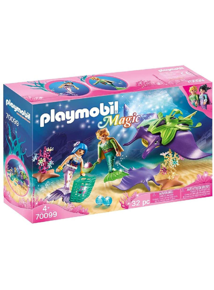 Set Playmobil(r) Magic Pearl Collectors With Manta Ray (70099)