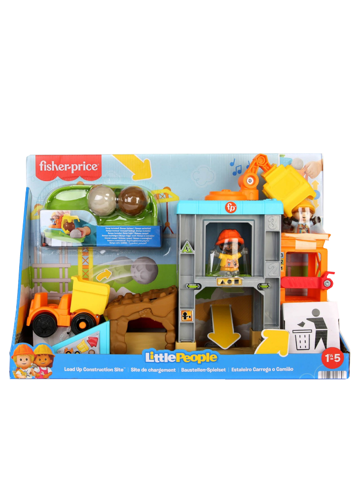 Set Fisher-Price Little People Load Up Conctruction Site (HCJ64)