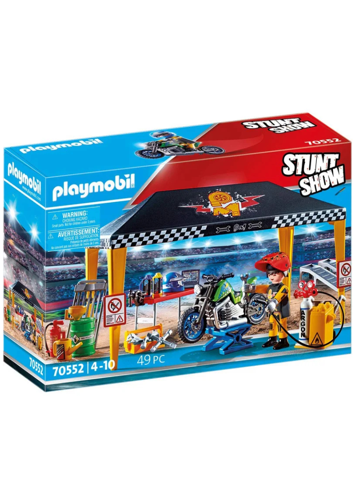 Set Playmobil(r) Stuntshow Service Tent (70552)