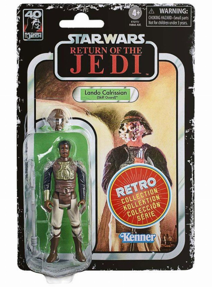 Figurina Disney Star Wars Return of the Jedi Retro Collection Lando Calrissian (Skiff Guard) 10cm (F7277)