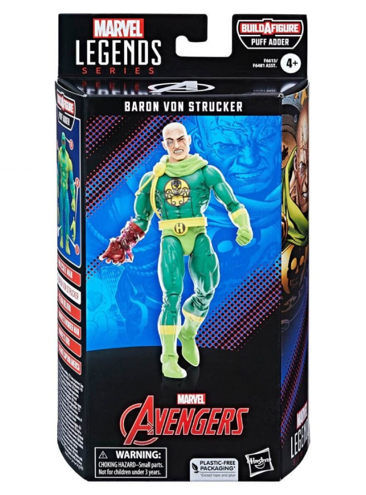 Figurina Marvel Legends Baron Von Strucker 15cm (F6613)