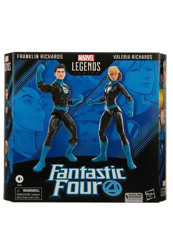 Figurine Marvel Legends Series Fantastic Four Franklin Richards & Valeria Richards 15cm (F7035)